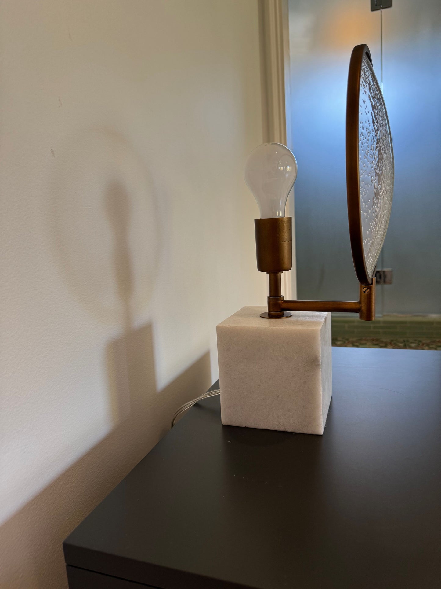 Pair of Fineas Accent Lamp by Robert Abbey