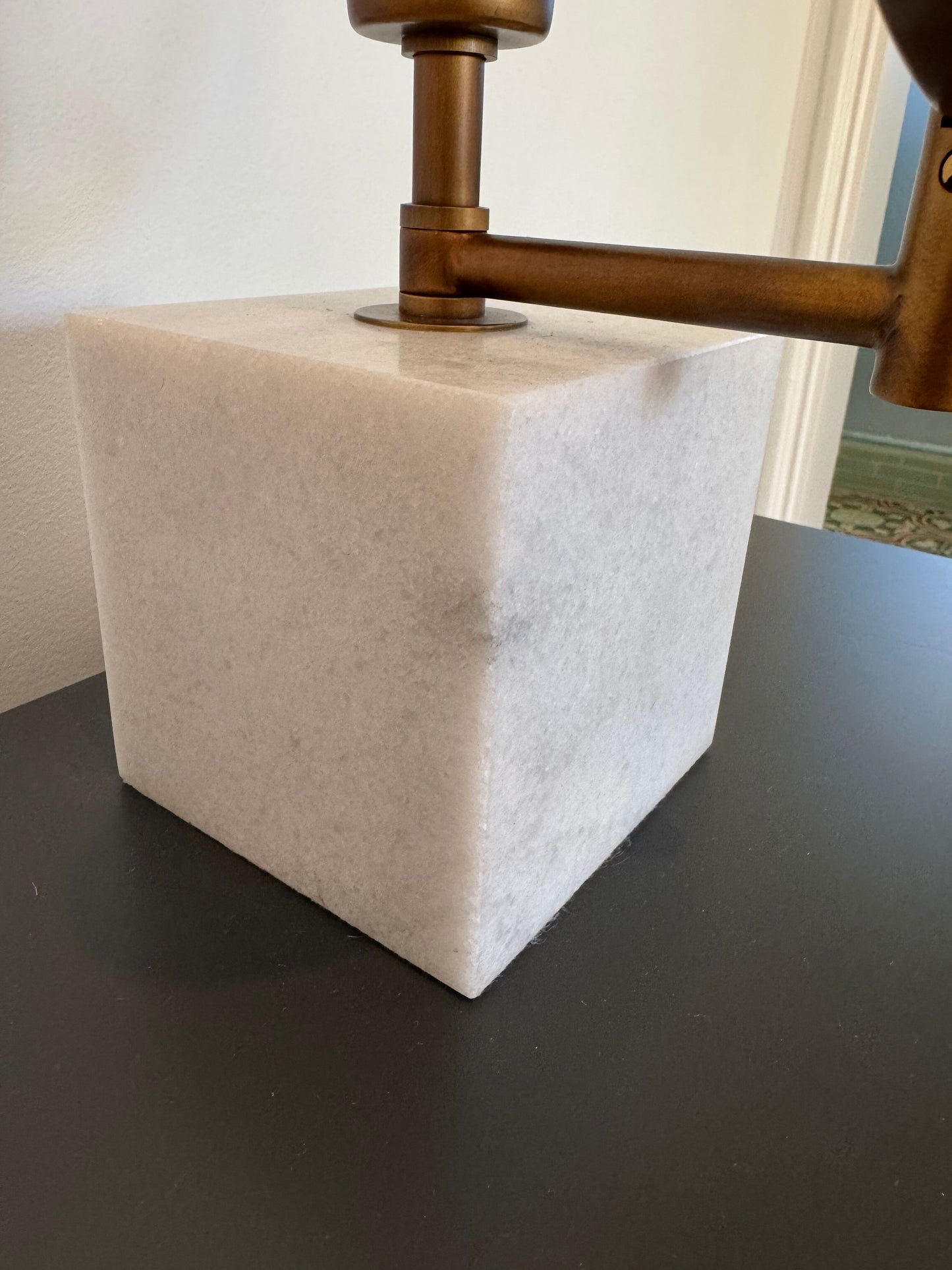 Pair of Fineas Accent Lamp by Robert Abbey