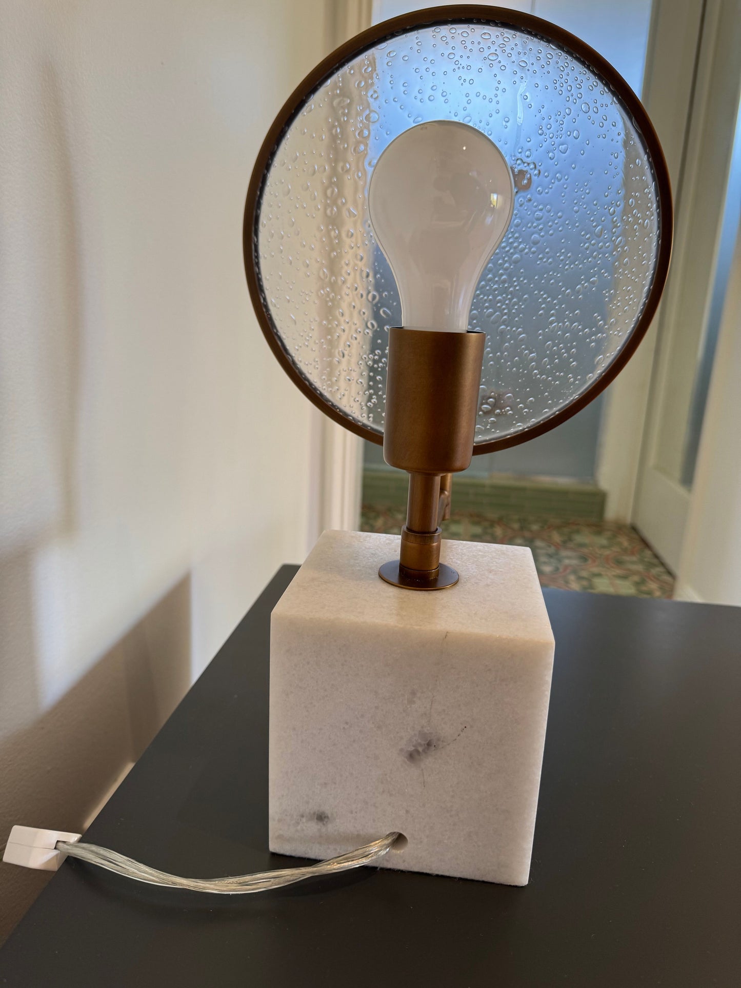 Pair of Fineas Accent Lamp by Robert Abbey