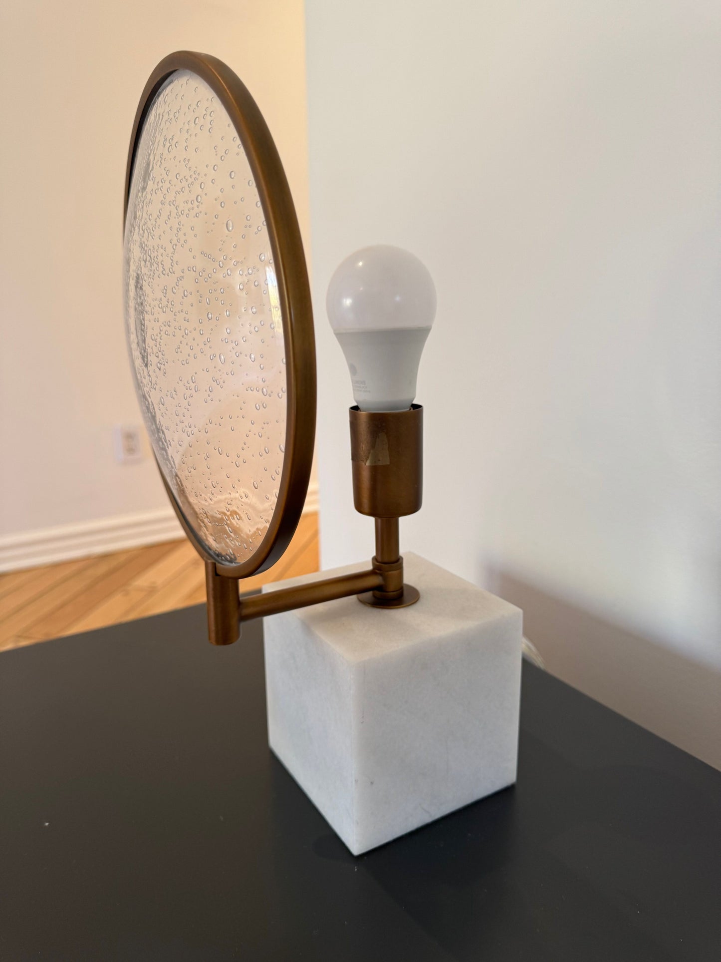 Pair of Fineas Accent Lamp by Robert Abbey