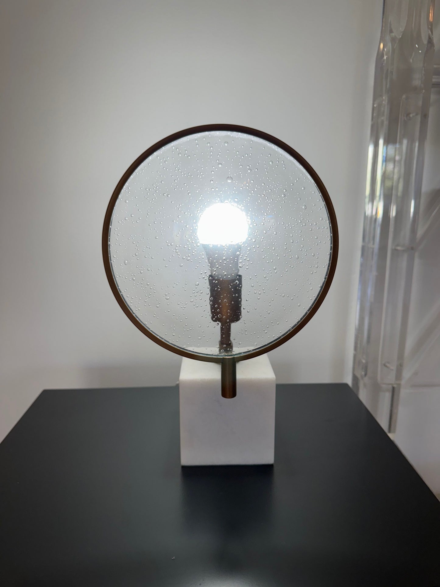 Pair of Fineas Accent Lamp by Robert Abbey