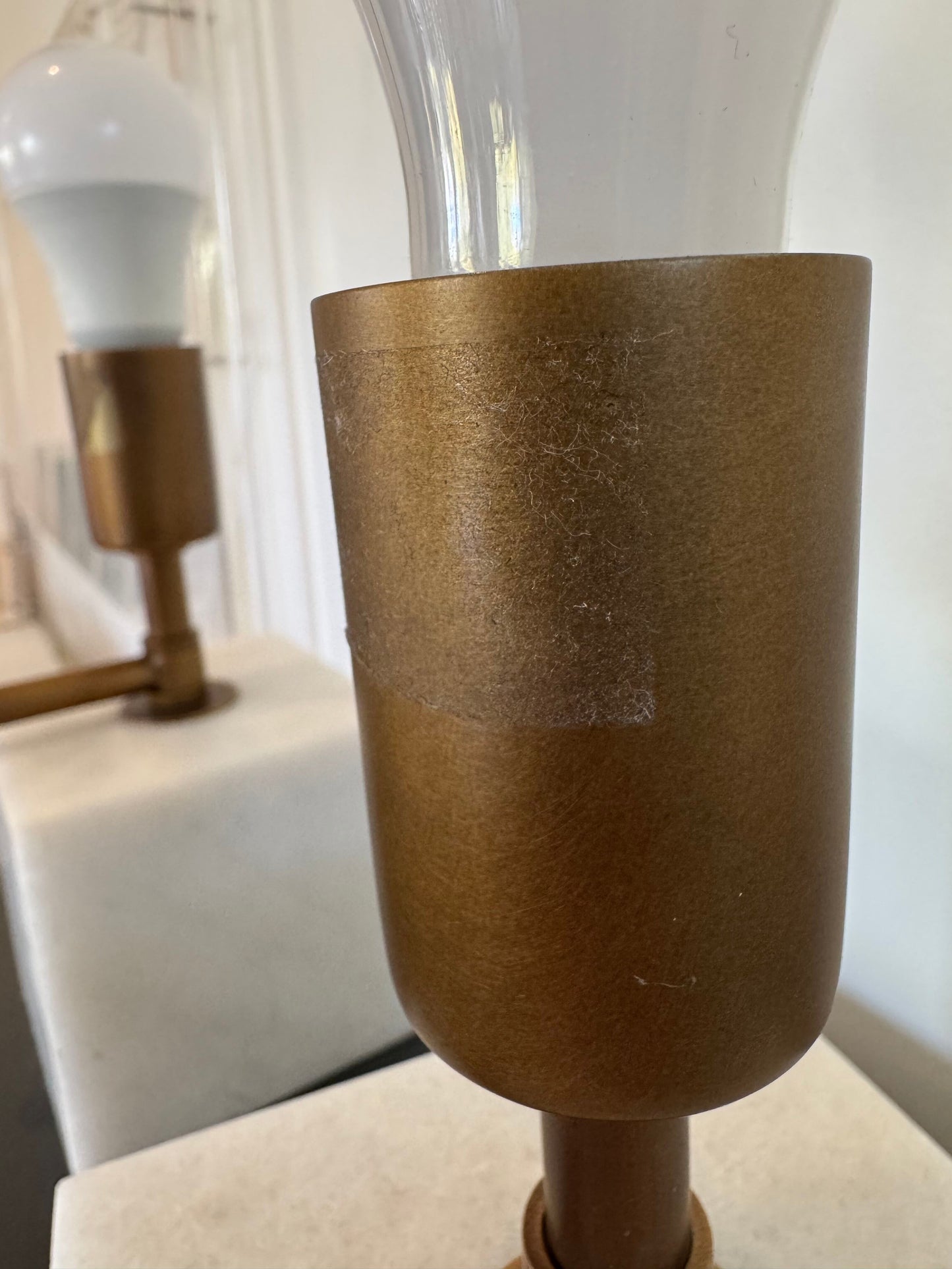 Pair of Fineas Accent Lamp by Robert Abbey