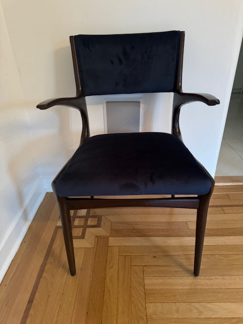 10 Mid-Century Modern Carlo de Carli Dining Chairs 1951
