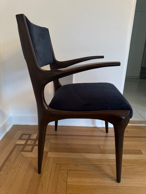 10 Mid-Century Modern Carlo de Carli Dining Chairs 1951