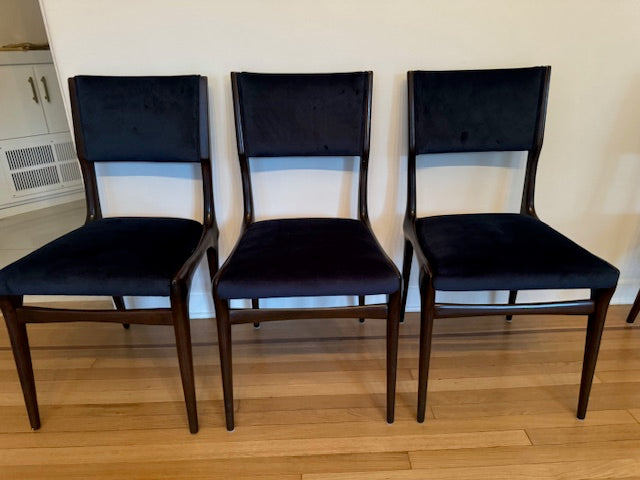 10 Mid-Century Modern Carlo de Carli Dining Chairs 1951