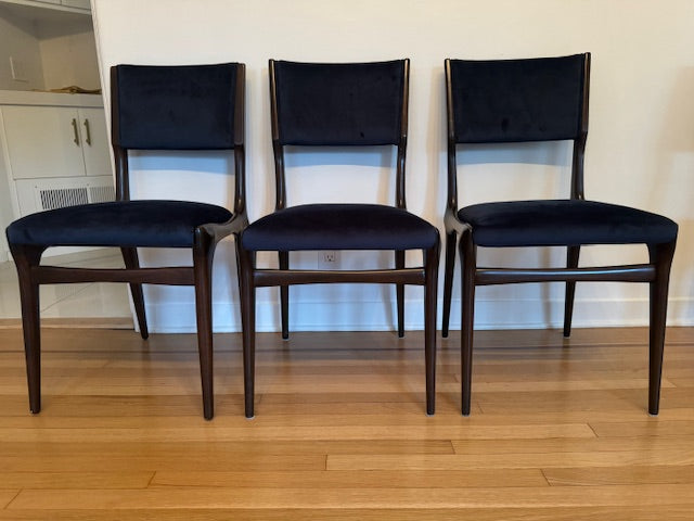10 Mid-Century Modern Carlo de Carli Dining Chairs 1951