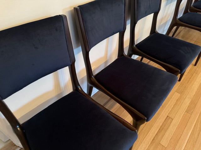 10 Mid-Century Modern Carlo de Carli Dining Chairs 1951