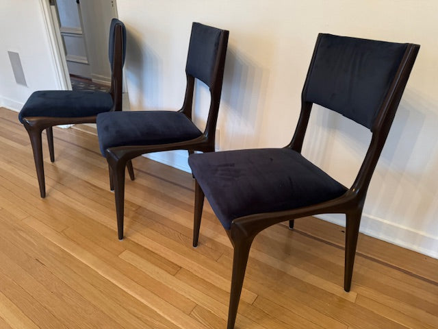 10 Mid-Century Modern Carlo de Carli Dining Chairs 1951