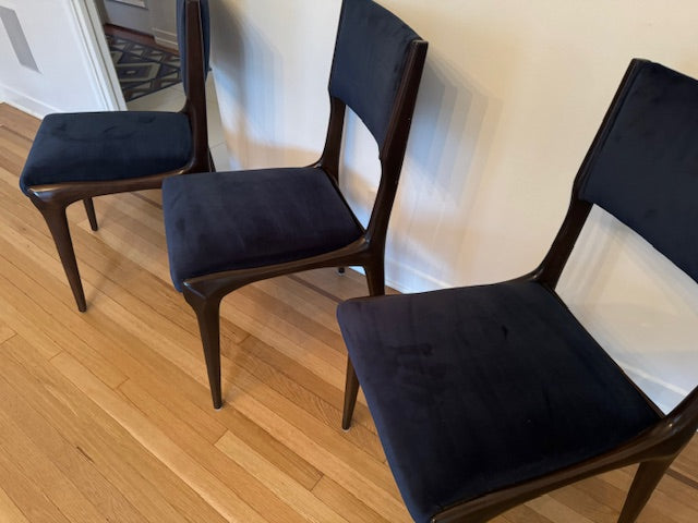 10 Mid-Century Modern Carlo de Carli Dining Chairs 1951