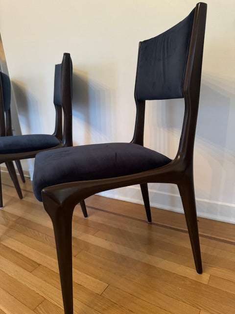 10 Mid-Century Modern Carlo de Carli Dining Chairs 1951