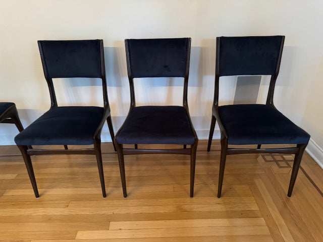 10 Mid-Century Modern Carlo de Carli Dining Chairs 1951