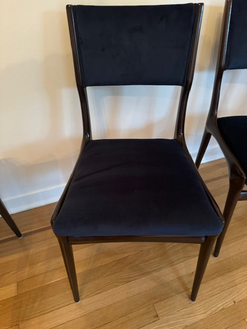 10 Mid-Century Modern Carlo de Carli Dining Chairs 1951