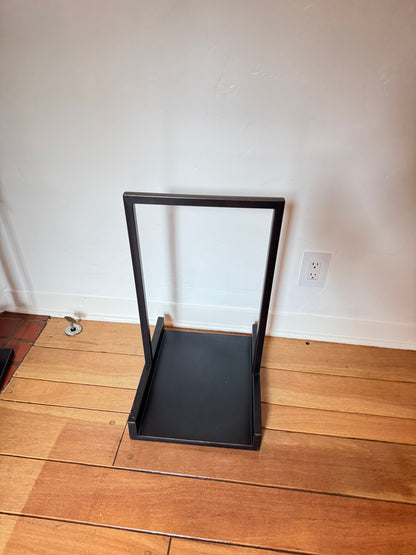 Fire Irons Set Matte Black Metal