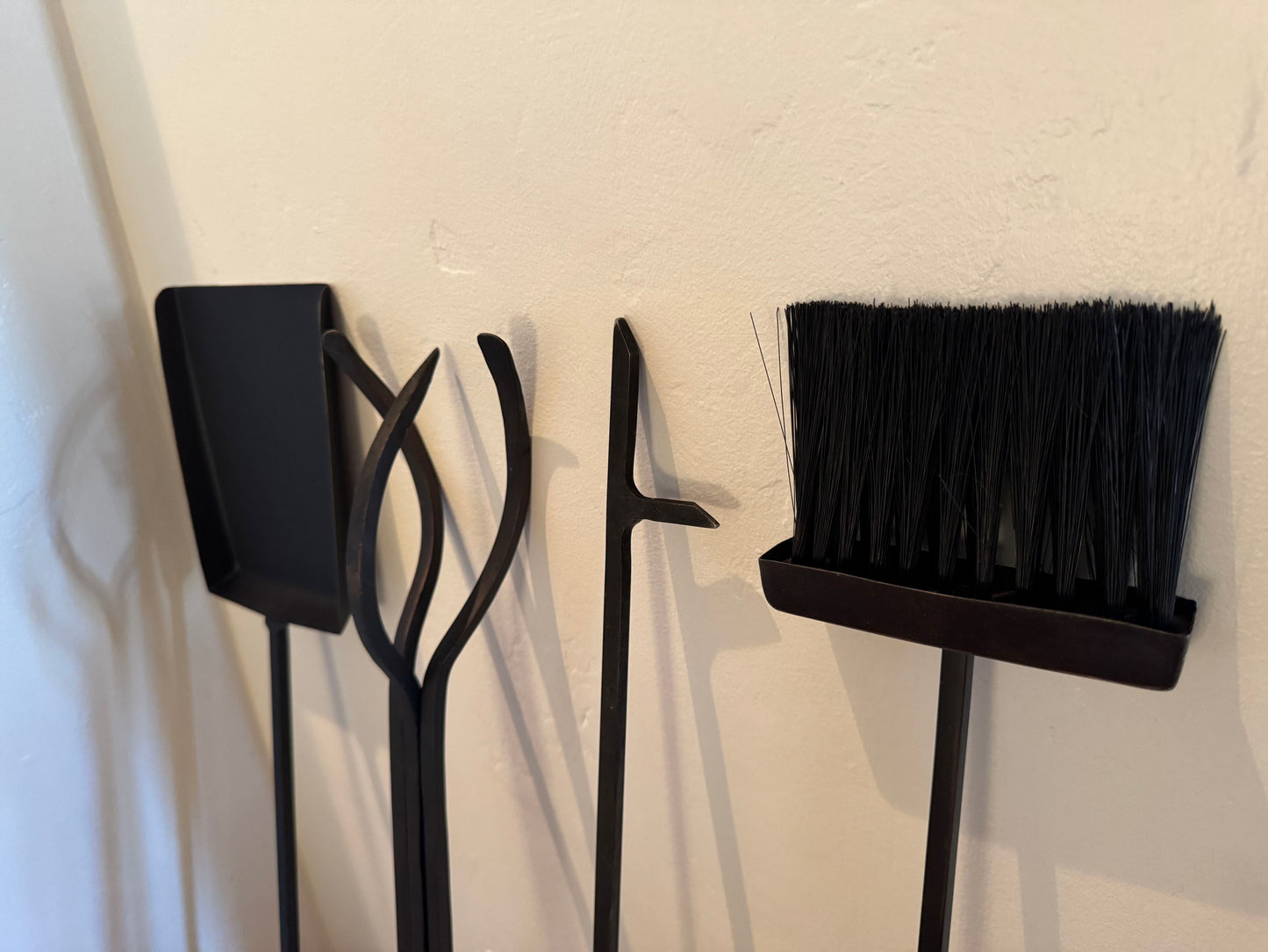 Fire Irons Set Blackened Bronze Finish