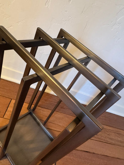 Modern Umbrella and Magazine Holder