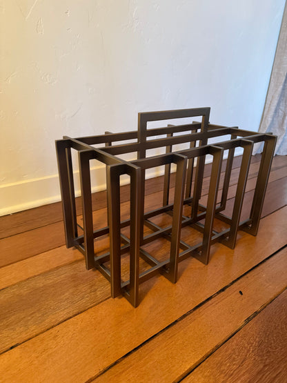 Modern Umbrella and Magazine Holder