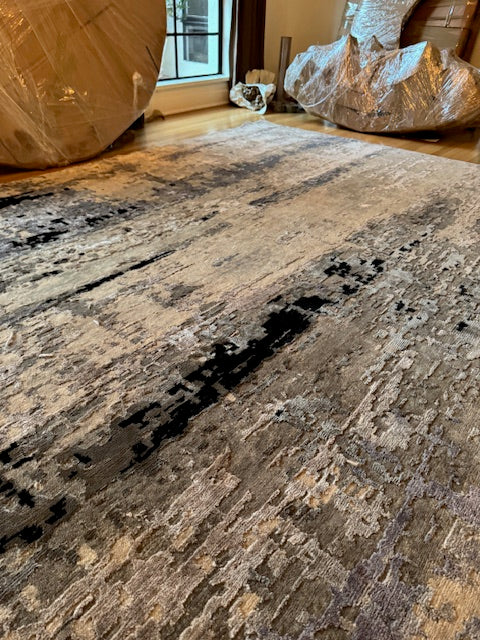 Handmade Abstract Rug