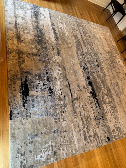 Handmade Abstract Rug