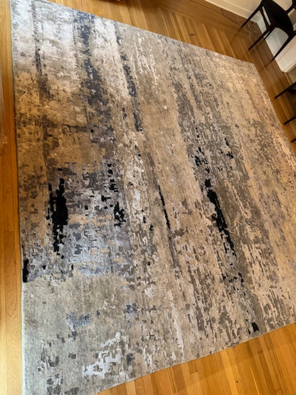 Handmade Abstract Rug