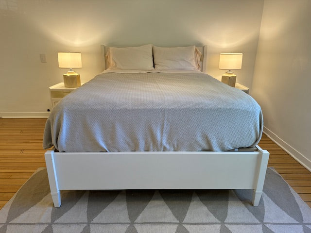 Crate & Barrel The Land of Nod White Bed Frame with Storage