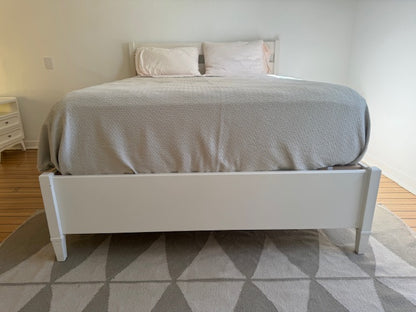 Crate & Barrel The Land of Nod White Bed Frame with Storage