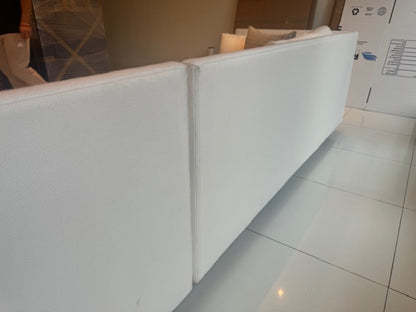 White Mitchell Gold + Bob Williams Sectional Sofa