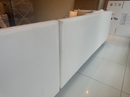 White Mitchell Gold + Bob Williams Sectional Sofa
