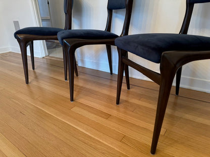 10 Mid-Century Modern Carlo de Carli Dining Chairs 1951