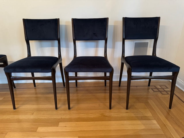 10 Mid-Century Modern Carlo de Carli Dining Chairs 1951